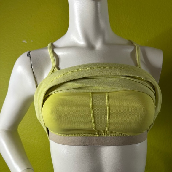 Lululemon Yellow Tank Top with Built in Bra - Picture 4 of 4